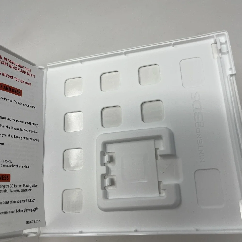 Sonic Boom: Fire & Ice Nintendo 3DS Game Case + Insert Only (NO GAME)